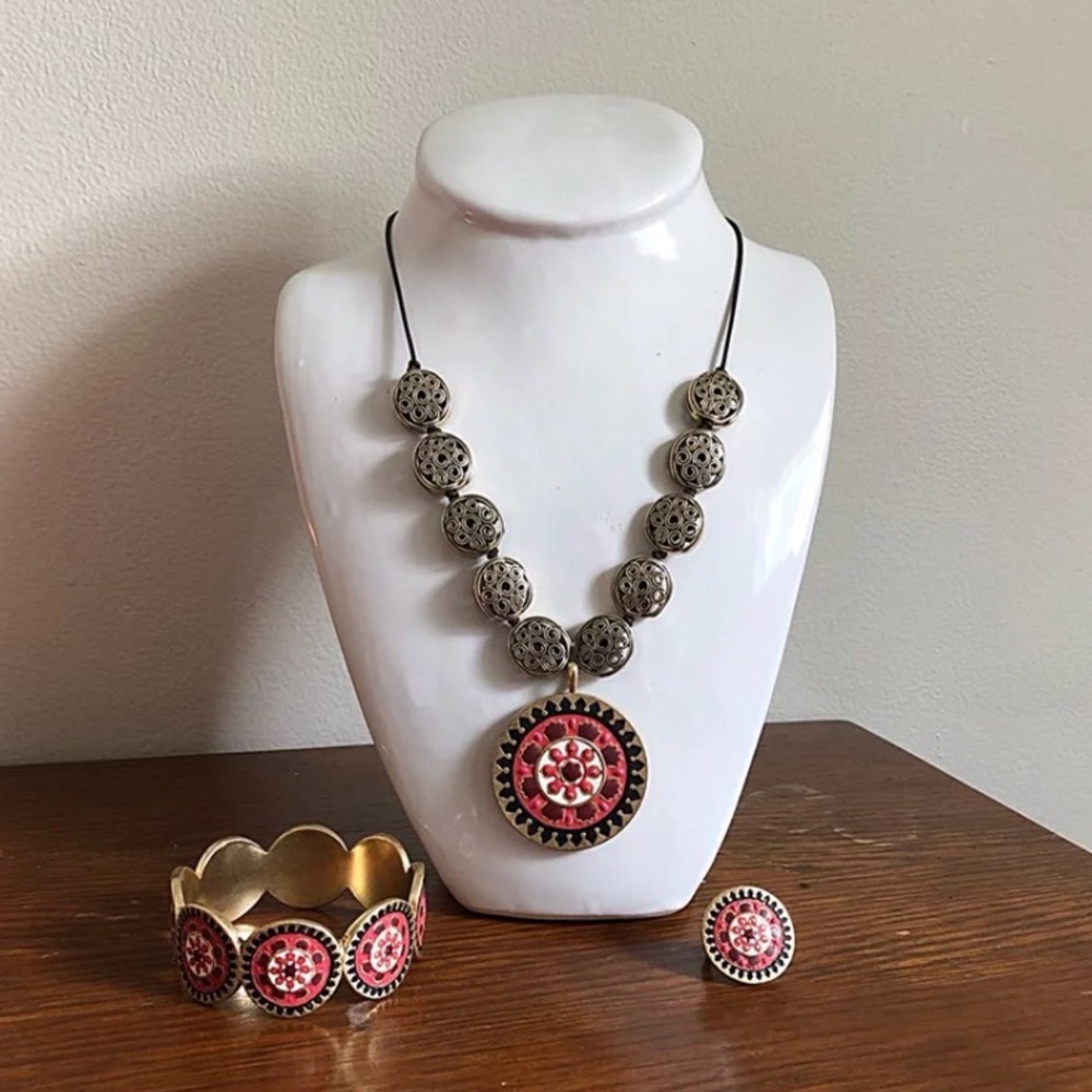Lucky Brand Medallion 3 Piece Set